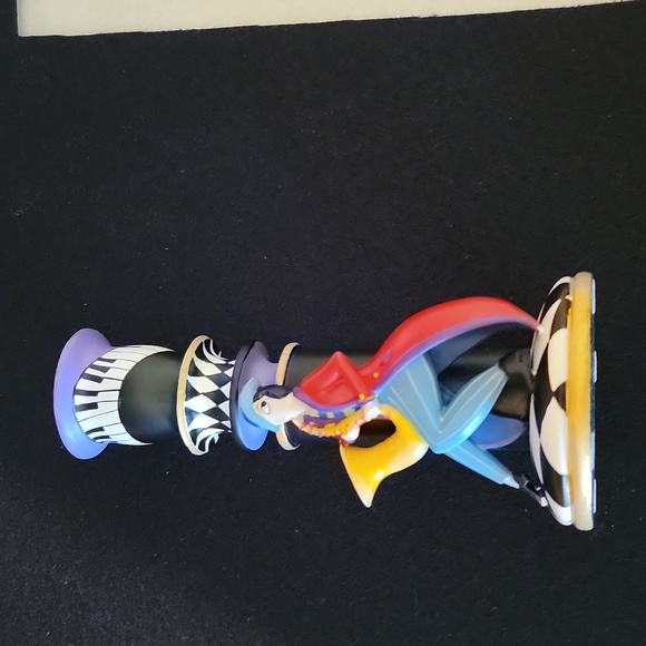 Juleez Hand Painted Candlestick by Julie Borden - Picture 1 of 3